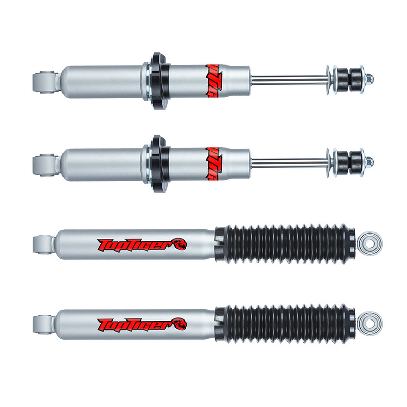 Amortiguadores de choque nitro del gas de Off Road material del acero de la elevación de 2 pulgadas para Colorado RG2