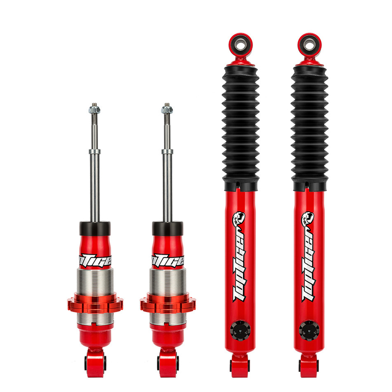 Tubo gemelo posterior ajustable 4x4 de los amortiguadores de choque de Off Road para Nissan Navara D40 NP300